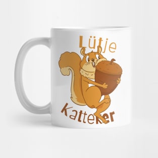 Lütje Katteker Low German Squirrel Mug